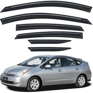 Window Visors Rain Guards for 2004-2009 Toyota Prius (Not for Prius c/v)