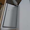 Arulvmrn Vanity Desk with 29.53" HD Lighted Mirror, 47.24" Big Modern Vanity Desk with Mirror and Lights, Makeup Vanity with 5 Drawers and Storage Shelves and Charging Station, Oak2