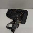 Small Crossbody Sling Bag for Women, Mini Backpack Sling Backpack Convertible, Chest Bag for Hiking Daypack (Black)