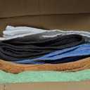 Towel and Linen Mart 100% Cotton 6 Pack Bath Towel Set, Quick Dry, Super Absorbent, Light Weight, Soft, (27 x 54 Pack of 6) Beige, White, Grey, Sky Blue, SAGE Green, Navy