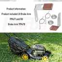 532199471 & 532199478 Brake Arm LH/RH Kit Compatible with Husqvarna AYP Craftsman Poulan 199471 199478.