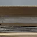 HOMEFORT 4-Tier Shoe Rack, Modern Industrial Shoe Storage Tower, Narrow Shoe Organizer for Closet Entryway, Small Shoe Rack Table with Durable Metal Shelves and MDF Top, White Oak