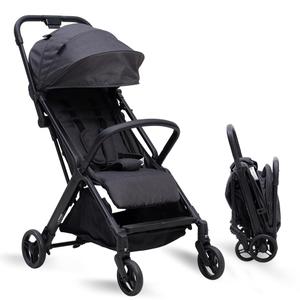 COOL KIDS Baby Stroller Umbrella Stroller with Automatic Fold,Baby Strollers with Pop Out Sun Canopy,Baby Airplane Travel Essentials(Black)