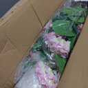 Artificial Hydrangea Tree 2 Pack, 3FT Faux Hydrangea Plant in Pot with Pink Flowers, Greenery Potted Plant for Indoor Outdoor Office Home Porch Decor, Pink