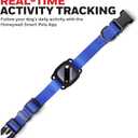 Honeywell Pet Activity Tracker with GPS for Dogs, Blue- Use Your Collar or Included One-Size-Fits-All Collar- Geo-Fencing, Find-My-Pet Alarm, and Review History- Perfect Dog Fitness Tracker