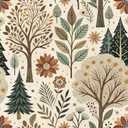 Tree Peel and Stick Wallpaper, Forest Wallpaper for Home Decor | 17.7" x 236", Self-Adhesive, Waterproof Vinyl