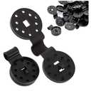 50Pcs Shade Cloth Clips, Plastic Tarp Clips, Greenhouse Shade Cloth Fix Clamp, Windproof Awning Clamp Grip, Universal Garden Plant Clamps for Garden Patio Awning Mesh