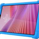 Case for Lenovo Tab One 8.7 Inch Tablet 2025 (TB305FU), Kids Friendly Soft Silicone Adjustable Stand Cover for Lenovo Tab K9 Tablet 8.7 inch Tablets (Blue)
