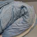 Full Size Heated Blanket 72" x 84" - Fluffy Ultra Soft Flannel Electric Blanket Full with 6 Heating Levels & 10 Hours Adjustable Timer, Fast Heating and Washable Blanket for Office (Blue)