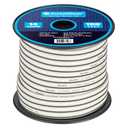 InstallGear Speaker Cable - 14 Gauge AWG (100ft - White) - White Speakers Wire Cable - Speaker Wire for Outdoor, Automotive, and Marine