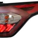 Brake Lamps Fits For Ford Escape 2017 2018 2019,Outer Side Tail Lights Rear Brake Lamps Right, High Performance Rear Tail Light Lamp Assembly Perfect Fit for Original Car (Right)