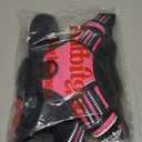 rabbitgoo Dog Harness No Pull with 2 Leash Clips, Adjustable Soft Padded, Reflective Oxford No Choke Pet Vest with Easy Control Handle for Large Dogs, Hot Pink, L