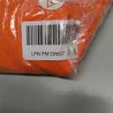 Orange Button-Up Dress Shirt Mojo U.S.A, No Size Mark 