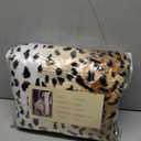 Lavish Home Fleece Sherpa Throw Blanket - Ultra Soft Plush Bed, Sofa or Couch 50" x 60" Tiger Set of 1