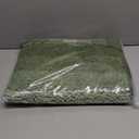 Gibelle Green Bathroom Rug Set 2 Piece, Chenille Non Slip Bath Mat Set, Absorbent Shower Rug and Bath Room Floor Mats, Quick Dry Bathmat Bathroom Decor Accessories for Tub, 16" x 24", 20" x 32"