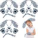 Coopay 15 Pieces Puppy Dog Costume Set Headband, Bow Tie, Tail, Fake Nose and Puppy Paw Gloves Animal Costume Accessories