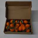 WILLBOND 5 Clusters Artificial Mini Orange Simulation Decorative Tangerine Kitchen Table Fake Orange Realistic Artificial Fruit Bowl Tray Faux Fruit for Home Party Kitchen Festival Decor