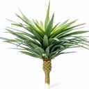 24" Tall Lifelike Large Artificial Agave Sisalana Succulent Plant for Indoor and Outdoor Home Dcor (Green)