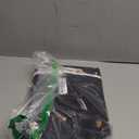 WOLADA Black and Gold Backdrop Golden Glitter Backdrop for Photography Wedding Birthday Baby Shower Party Photo Studio 8x6FT 11176