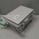 Gratury Junction Box, IP67 Waterproof Plastic Enclosure for Electrical Project, Hinged Grey Cover, Includes Mounting Plate and Wall Bracket (Grey Cover, 11.4"7.5"5.5")