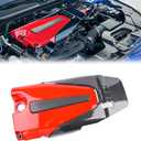 Type-R Style Engine Valve Cover Bonnet Hood Compatible with 10th Gen Honda Civic 1.5T 2016-2021, for 10th Gen Honda Accord 1.5T 2018-2022