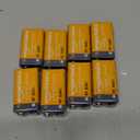 Amazon Basics 8-Pack 9V Alkaline Batteries, 5-Year Shelf Life - for Smoke/CO Detector, Electronics & Audio