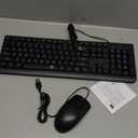 Redragon Wired Keyboard and Mouse Combo, Full-Size Spill Resistant Large Print Quiet Thin Computer Keyboard and Optical USB Mouse, Plug and Play for Windows PC, Mac OS Desktop/Laptop - Black