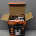 hygger Quiet Hang On Back Aquarium Filter 5-30 Gallon Small Fish Tank Canister Filter with Surface Skimmer Spray Bar 3 Floss Pads Filter Media Adjustable Flow, Easy Water Change 132 GPH