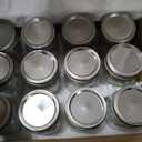 32 oz Mason Jars with Airtight Lids and Bands, 12-Pack with Wide Mouth, Rustic Stickers & Tags, Quart Glass Canning Jars for Pickling, Food Storage, Fermentation,Overnight Oats, 3.56 x 3.56 x 6.3 inches