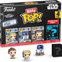 Funko Pop Bitty: Star Wars - Luke Skywalker - (Hoth), R2-D2, Chewbacca & Mystery Chase Figure - (Styles May Vary) and A Surprise Mystery Mini Figure - 0.9 Inch (2.2 Cm) Collectable