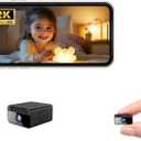 2K Mini Spy Camera WiFi Home Security Hidden Cam Wireless Battery Camera Bluetooth Camera Nanny Cam with Phone App Remote Monitor Video Recording Night Vision Motion Detection