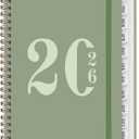 2 x 2026 Planner, Weekly and Monthly Calendar Agenda Book, Jan 2026 - Dec 2026, Hardcover Planning Academic Planner for Office School Supplies and Desk Accessories - A5 (6.3'' x 8.5'')