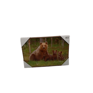 18x12 Bear Lake Printed Glass Frame