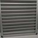 Fits 24x24 Wall Opening Anodized Aluminum Exterior Wall Vent by Handua | Gable Shed for Crawlspace, Outdoor, Doors, Attic | Weatherproof, Rain&Rust Proof, Water Resistant Grille Overall: 26"W X 26"H
