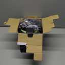 Panasonic Cordless Phone with Advanced Call Block, Link2Cell Bluetooth, One-Ring Scam Alert, and 2-Way Recording, Answering Machine, 4 Handsets - KX-TGF944B (Black)