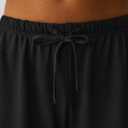 SOFIA'S CHOICE Women's Drawstring Sweatpants Side Stripe Pants Wide Leg Track Pants with Pockets Green-A Small