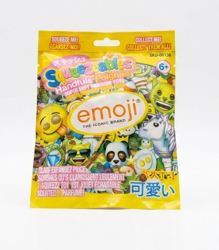 Super Soft Emoji Squishie Toys