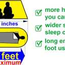 Screen Tent (Instant Pop up, Strong Mesh, Durable Tarp Floor), 86 inches x 39 inches x 35"