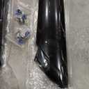 Windshield Pillar Trim Exterior Molding Pair Front Right Passenger and Left Driver Side Compatible with 2014-2019 Kia Soul 86170-B2000 86180-B2000 Kia Soul Windshield A-Pillar Trim