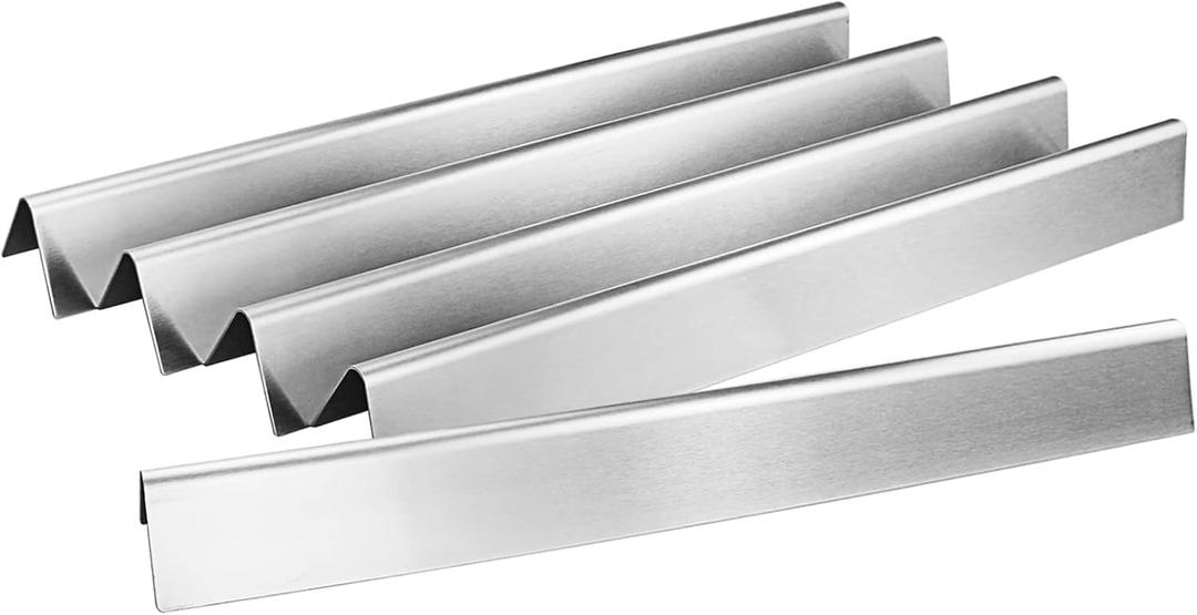 Uniflasy 22.5" 7537 7536 Flavorizer Bars for Weber Spirit 300, E310, E320, Genesis Silver B C, Genesis Silver Gold B C, Platinum B C, Spirit 700 Weber 900, Stainless Steel Heat Plates for Weber 7536