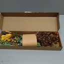 Floroom Artificial Greenery Stems Box Set, 62pcs with 7 Kinds of Faux Greenery Flowers Picks for DIY Bridal Bouquets Wedding Floral Arrangement Table Centerpieces, Terracotta & Amber