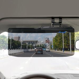 Car Visor Extender Sun Blocker Polarized Sun Visor Extender Anti-Glare Car Visor Extension for Night Driving, Universal Angle Adjustable UV 400 Protector