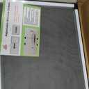 [MEASURE FIRST] FLYZZZ Window Screen, FIXED 19.68" HEIGHT, Fits Window Opening Width 28" to 52", Adjustable Sliding Screen Insert, Large, 2-Pack