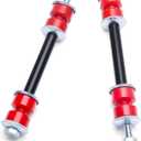 Sway Bar Link for Chevy Silverado 1500, Stabilizer Links with PU Bushings Connect Anti Roll Bar to Control arms, Fits GMC Escalade Avalanche Suburban Front Suspension System Replace OE K700538 K700432 (2007-2018 Silverado Sierra 1500)