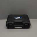 DAYDOOR Professional Cabinet Clamps 4 Pack, Heavy-Duty Cast Steel, Integrated Drill Guide & EVA Protection, Face Frame Alignment Tool for Cabinet Installation & Woodworking, Blue