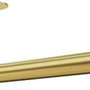 DEKAVA Paper Towel Holder Under Cabinet for Kitchen, Adhesive Paper Towel Holder Wall Mount, SUS304 Stainless Steel 13 inch(1,Gold)