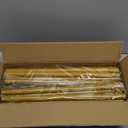 Over The Table Rod Stand with Clamps Adjustable 31"-110'' Length 31"-64" Height Gold Table Balloon Arch Stand with Storage Bag, Metal Decorating Rod Hanging