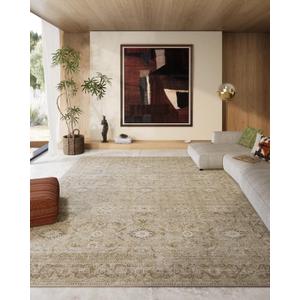 8x10 Area Rugs for Living Room: Washable Rug Stain Resistant Non Slip Low Pile Faux Wool Soft Large Area Rug for Bedroom Kitchen Farmhouse Dining Room Under Table Nursery Home Office Indoor (Brown and Beige)