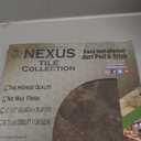 Nexus Self Adhesive 12-Inch Vinyl Floor Tiles, 20 Tiles - 12" x 12", Dark Slate Marble Pattern - Peel & Stick, DIY Flooring for Kitchen, Dining Room, Bedrooms & Bathrooms by Achim Home Decor