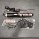 3 in 1 Rotating Hair Dryer Brush, Auto Rotating Blow Dryer Brush Spinning with 2 Brushes (2" & 1.5"), Negative Ionic Brush Blow Dryer, Round Brush Blow Dryer Volumize Curling 100-120V